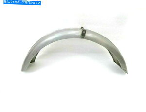 Front Fender �t�����g�}�b�h�K�[�h���X�`�[���r���e�[�W�A���G���d��WD 350CC 500CC�iREP�j Front Mudguard Raw Steel Vintage Ariel Rigid Wd 350cc 500cc (Rep)�y���s�A���i�z