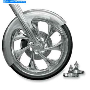 Front Fender NA_v^tRCir_[tgtF_[Lbg - FNDRKT23 RC Components Builder Front Fender Kit with Chrome Adapters - FNDRKT23