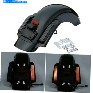 Rear Fender LED CVOX^CAtF_[VXetBbgn[[c[O[hGNgOCh14-20 LED CVO Style Rear Fender System Fit For Harley Touring Road Electra Glide 14-20