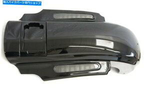 Rear Fender CVOfAJbgAEgXgb`gAtF_[W LED 09-20n[[c[O CVO Dual Cut Out Stretched Extended Rear Fender w LED for 09-20 Harley Touring