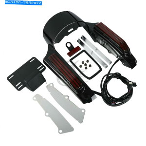 Rear Fender AtF_[̋ؓ̓n[[c[O[hLOXg[gOCĥ߂̃CgtBbg14-21 Rear Fender Fascia LED Light Fit For Harley Touring Road King Street Glide 14-21