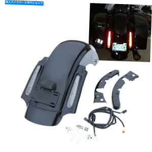 Rear Fender リアフェンダーLEDシステムフィットのハーレー - ダビッドソンCVOツーリングモデル2009-2013 12 Rear Fender LED System Fit For Harley-Davidson CVO Touring Models 2009-2013 12