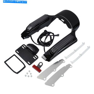 Rear Fender �n�[���[�c�[�����O���[�h�L���O�O���C�h�t����FLTRX 2014-2020 LED Rear Fender Fascia For Harley Touring Road King Glide FLHR FLTRX 2014-2020�y���s�A���i�z