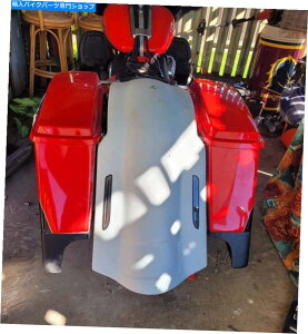 Rear Fender �n�[���[�_�r�b�h�\���o�b�K�[�X�g���b�`�T�h���o�b�O�g���I�[�o�[���C�t�F���_�[ HARLEY DAVIDSON Bagger STRETCHED SADDLEBAGS EXTENDED Overlay FENDER�y���s�A���i�z