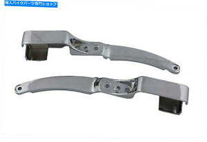 Rear Fender ���A�t�F���_�[�X�g���b�g�Z�b�g�N���[���t�B�b�g�n�[���[ - �_�r�b�h�\�� Rear Fender Strut Set Chrome fits Harley-Davidson�y���s�A���i�z