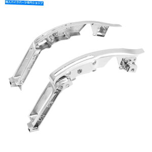Rear Fender Chrome FenderT|[gLbgtBbgn[[c[O[hOChFltrx 2014-2021 2020 Chrome Fender Support Kit Fit For Harley Touring Road Glide FLTRX 2014-2021 2020