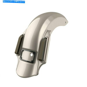 Rear Fender 2014+n[[̂߂AdvanBlack Silver Fortune DominatorXgb`AtF_[ Advanblack Silver Fortune Dominator Stretched Rear Fender For 2014+ Harley