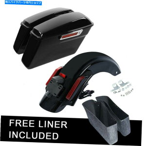 Rear Fender ThobOThobOAtF_[Touring CVO Road Glide 2014-2020 Saddlebags Saddle Bags & Rear Fender For Harley Touring CVO Road Glide 2014-2020