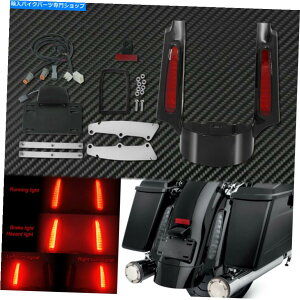 Rear Fender ���A�t�F���_�[�����؂Ԃ�V�O�i���z���C�g�t�B�b�g2009-2013 Rear Fender Extension Fascia Turn Signal White Fit For Harley Touring 2009-2013