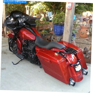 Rear Fender č̍݌ɁI 2009+n[[c[Ô߂̃LfBIWXgb`AtF_[g US STOCK! Candy Orange Stretched Rear Fender Extension For 2009+ Harley Touring