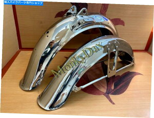 Rear Fender �z���_CD50 CD65 CD70 CD90 SS50 CL50�t�����g�����A�t�F���_�[REPO Chrome Mud Guard Honda CD50 CD65 CD70 CD90 SS50 CL50 Front & Rear Fender Repro Chrome Mud Guard