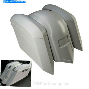 Rear Fender ���h���t�F���_�[�I�[�o�[���C+�T�h���o�b�O09-13�n�[���C�c�[�����O�G���N�g���O���C�h Unpainted Fender Overlay + Saddlebags Fit For 09-13 Harley Touring Electra Glide�y���s�A���i�z
