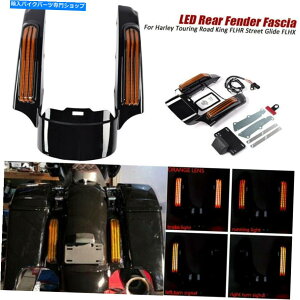 Rear Fender AtF_[̐LXisia LEDCg̓n[[c[O[hOCh2014-2020 W Rear Fender Extension Fascia LED Light For Harley Touring Road Glide 2014-2020 w