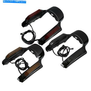 Rear Fender LkꂽAtF_[ؓ̓n[[c[Ô߂̃Cg14-2018 Stretched Rear Fender Fascia LED Light For Harley Touring Electra Glide 14-2018