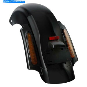 Rear Fender AtF_[VXeIWYtBbgn[[c[O[hGNgOCh09-13 Rear Fender System Orange lens Fit For Harley Touring Road Electra Glide 09-13