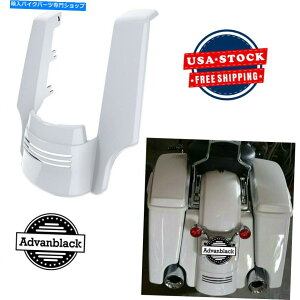 Rear Fender Advanblack�N���b�V���A�C�X�p�[���X�g���b�`���A�t�F���_�[�g��2009+�n�[���[ Advanblack Crushed Ice Pearl Stretched Rear Fender Extension For 2009+ Harley�y���s�A���i�z