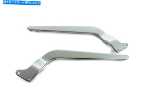 Rear Fender ���A�t�F���_�[�X�g���b�g�Z�b�g�X���[�Y�N���[���t�B�b�g�n�[���[ - �_�r�b�h�\�� Rear Fender Strut Set Smooth Chrome fits Harley-Davidson