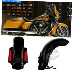 Rear Fender 14-20n[[Xg[g[hOCĥ߂̃n[hLfBS[ht[NCVOAtF_[VXe Hard Candy Gold Flake CVO Rear Fender System for 14-20 Harley Street Road Glide
