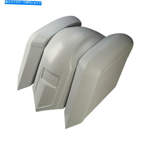 Rear Fender ���A�t�F���_�[�I�[�o�[���C���T�h���o�b�O�n�[���[�c�[�����O�X�g���[�g���[�h�O���C�h09-13 Rear Fender Overlay & Saddlebags Fit For Harley Touring Street Road Glide 09-13�y���s�A���i�z