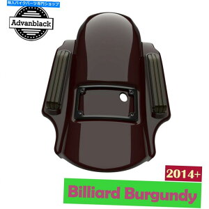 Rear Fender Billiard Burgundy Dominator��14+�n�[���[�c�[�����O�̃��A�t�F���_�[��L�΂��� Billiard Burgundy Dominator Stretched Rear Fender For 14+ Harley Touring�y���s�A���i�z
