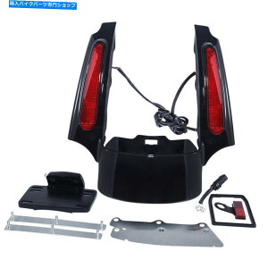 Rear Fender AtF_[ؖw / LEDCgfor Harley Touring Flhr 2009-2013 Rear Fender Extension Fascia W/ LED Light For Harley Touring FLHR 2009-2013 New