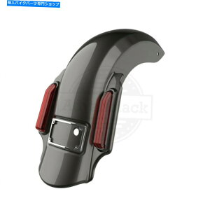Rear Fender �V���o�[�t���b�N�X�x�z�ҐL�k���ꂽ���A�t�F���_�[�t�B�b�g2014+�n�[���[�c�[�����O Silver Flux Dominator Stretched Extended Rear Fender Fit 2014+ Harley Touring�y���s�A���i�z