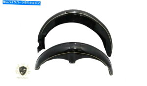 Rear Fender AJStgƃAubNhtF_[ZbgivhCtj|tBbg AJS Front And Rear Black Painted Fender Set (Pre-Drilled) |Fit For