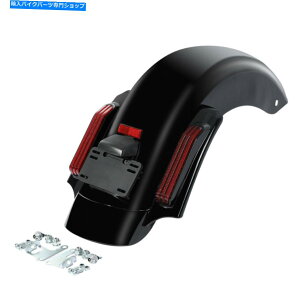 Rear Fender LEDX^CAtF_[VXetBbgn[[CVOc[O[hLOOCh2014Abv LED Style Rear Fender System Fit For Harley CVO Touring Road King Glide 2014-Up