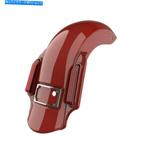 Rear Fender 2009-2013n[[̂߂̐ԔMTO[xz҂̐Lkꂽ㕔tF_[ Red Hot Sunglo Dominator Stretched Rear Fender For 2009-2013 Harley