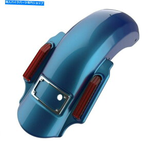 Rear Fender Advanblack Daytona�u���[�x�z��14�Έȏ�̃n�[���[�c�[�����O�̃��A�t�F���_�[ Advanblack Daytona Blue Dominator Stretched Rear Fender For 14+ Harley Touring�y���s�A���i�z