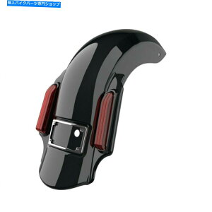 Rear Fender �^�钆�̃p�[���h�~�l�[�^�[��2009-2013�n�[���[�̃��A�t�F���_�[��L�΂��܂��� Midnight Pearl Dominator Stretched Rear Fender For 2009-2013 Harley�y���s�A���i�z