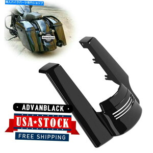 Rear Fender 2009+n[[c[Ô߂1N₩ȍ̐LkꂽAtF_[g 2 into 1 Vivid black Stretched Rear Fender Extension For 2009+ Harley Touring