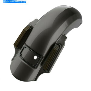 Rear Fender Vo[tbNXxz҃Xgb`AtF_[tBbg2014+n[[_rbh\c[O Silver Flux Dominator Stretched Rear Fender Fits 2014+ Harley Davidson Touring
