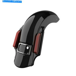Rear Fender N₩ȃubNh~l[^[Xgb`AtF_[09-13n[[c[O Vivid Black Dominator Stretched Rear Fender For 09-13 Harley Touring