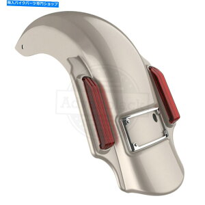 Rear Fender 2014+�n�[���[�c�[�����O�̂��߂̃V���o�[�t�H�[�`�����h�~�l�[�^�[�X�g���b�`���ꂽ���A�t�F���_�[ Silver Fortune Dominator Stretched Extended Rear Fender For 2014+ Harley Touring�y���s�A���i�z