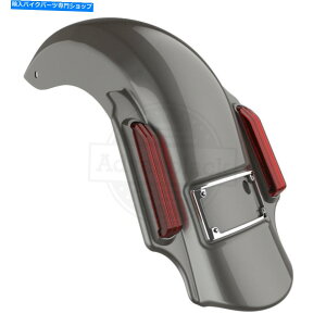 Rear Fender Briet Silver Dominator��2014+�n�[���[�c�[�����O�̂��߂̊g�����A�t�F���_�[��L�΂��� Billet Silver Dominator Stretched Extended Rear Fender For 2014+ Harley Touring�y���s�A���i�z