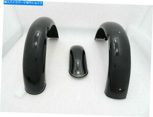 Rear Fender m[gES2ubNhÕ}bhK[hZbgiɐBj NORTON ES2 BLACK PAINTED FRONT AND REAR MUDGUARD SET (REPRODUCTION)