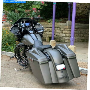 Rear Fender JbgAEgȂHƗpO[fjXgb`AtF_[14~19n[[ No Cutout Industrial Gray Denim Stretched Rear Fender Extension For 14-19 Harley