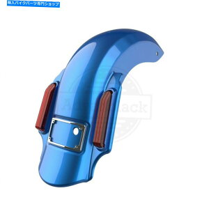Rear Fender GNgbNu[h~l[^[Xgb`gAtF_[tBbg14+n[[c[O Electric Blue Dominator Stretched Extended Rear Fender Fit 14+ Harley Touring