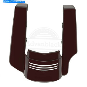 Rear Fender 2-1r[hEuS[jXgb`AtF_[14+n[[c[O 2-1 Billiard Burgundy Stretched Rear Fender Extension For 14+ Harley Touring