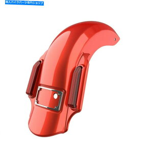 Rear Fender 09-13�n�[���[�c�[�����O�̂��߂̃L�����f�B�I�����W�h�~�l�[�^�[�X�g���b�`���A�t�F���_�[ Candy Orange Dominator Stretched Rear Fender For 09-13 Harley Touring�y���s�A���i�z
