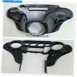 Inner Fairing n[[c[OXg[gGNgOCh14-20̂߂̃tgobgEBOAE^[Ci[tFAO Front Batwing Outer Inner Fairing For Harley Touring Street Electra Glide 14-20