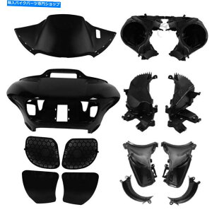 Inner Fairing n[[[hOCh15Abv̂߂̃tgAE^[Ci[tFAOXs[J[O[u{bNXGA_Ng Front Outer Inner Fairing Speaker Glove Box Air Duct For Harley Road Glide 15