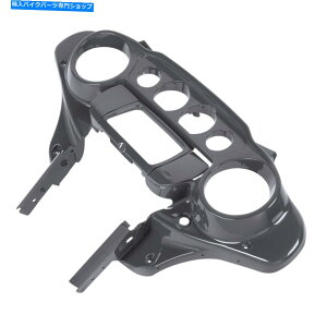 Inner Fairing tgCi[tFAOtBbgn[[c[OCVOXg[gOCh2018KVbvO[ Front Inner Fairing Fit For Harley Touring CVO Street Glide 2018 Gunship Gray