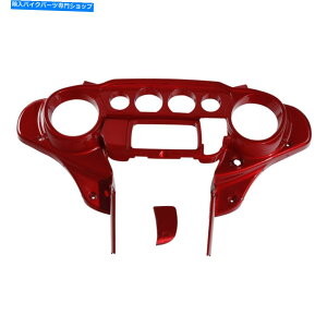 Inner Fairing ABSCi[tFAOXs[h[^[Jo[tBbgn[[FLHX FLHXSE 14-21׈Ȑ ABS Inner Fairing Speedometer Cover Fit For Harley FLHX FLHXSE 14-21 Wicked Red