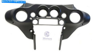Inner Fairing n[[GNgXg[gOCĥ߂̃Y}bgubNtgCi[tFAO Mutazu Matte Black Front Inner Fairing for Harley Electra Street Glide