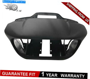 Inner Fairing n[[[hOCh15-19̂߂̃}bgubNtgCi[OwbhCgtFAOJE Matte Black Front Inner Outer Headlight Fairing Cowl For Harley Road Glide 15-19