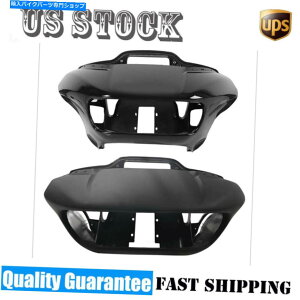 Inner Fairing n[[[hOChFltrx 2015-2020̂߂̑N₩/}bg̓̃wbhCgtFAO Vivid/Matte Inner Outer Headlight Fairing For Harley Road Glide FLTRX 2015-2020