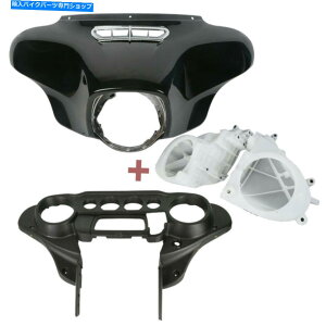 Inner Fairing n[[Xg[gOChFLH 14AbvpobgEBOCi[+AE^[tFAOW /Xs[J[Jo[ Batwing Inner+Outer Fairing w/ Speakers Cover For Harley Street Glide FLH 14-UP