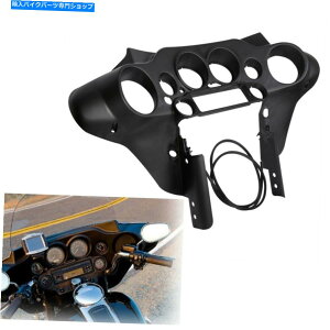 Inner Fairing harley touring Electra Glide Flhtĉ߂̃ubNXs[h[^[Jo[Ci[tFAOtBbg Black Speedometer Cover Inner Fairing Fit For Harley Touring Electra Glide FLHTC